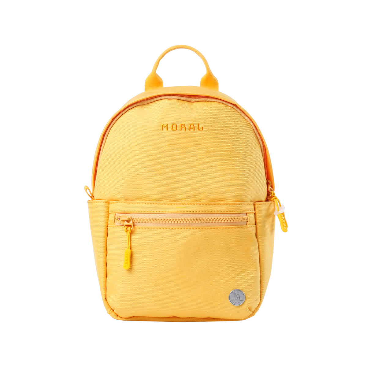 MORAL BAGS Tait Choc a Bloc mini ruksak žuti, 6L, rPET tkanina, RFID zaštita, pretinac za tablet 11"