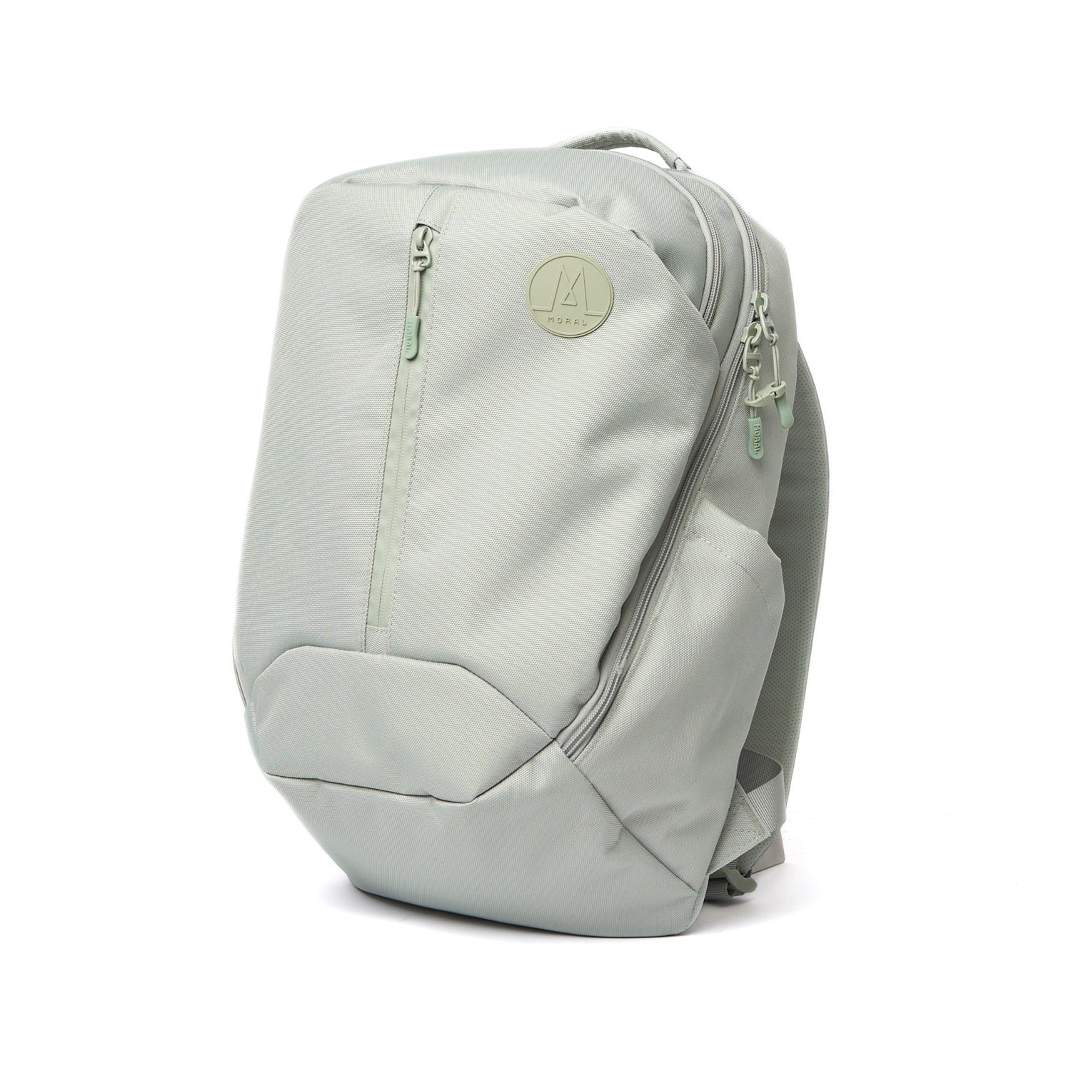 MORAL BAGS Umago Stag I ruksak M, zelena, rPET tkanina, 21L, pretinac za laptop do 16"