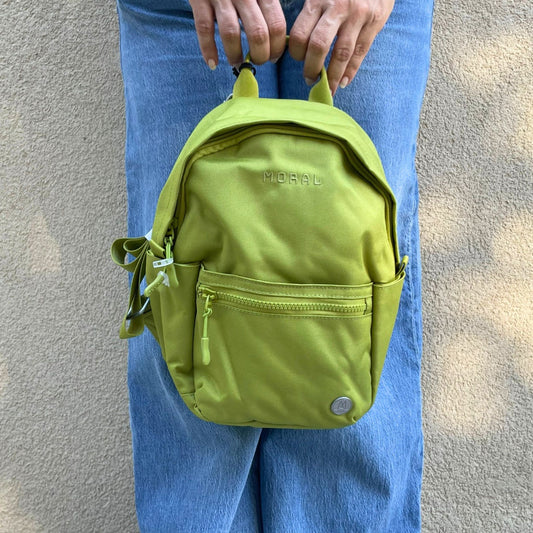 Mini Ruksak - Moral Bags Tait "Choc a Bloc" - Cyber Lime