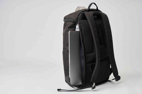 MORAL BAGS Rochester Yakka ruksak s laptopom, rPET tkanina, crni oniks