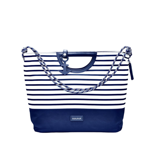 AkusukA - Z for Zip to Go Handbag - Plava - Velika