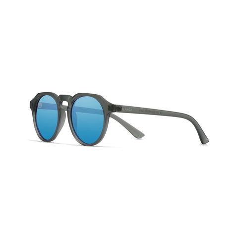 BLUE MIRROR TRANSPARENT GREY