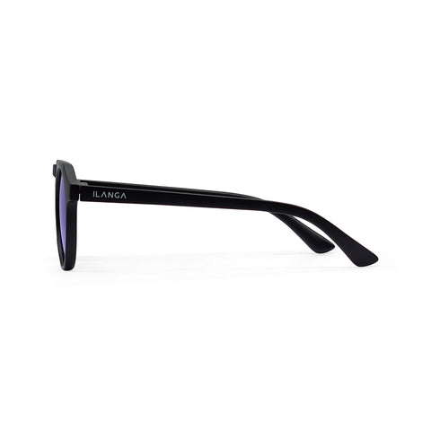 BLUE MIRROR MATTE BLACK